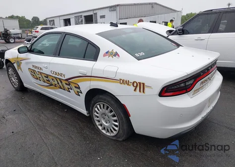 2021 Dodge Charger Police Awd из США, поврежденный, VIN 2C3CDXKG8MH668915